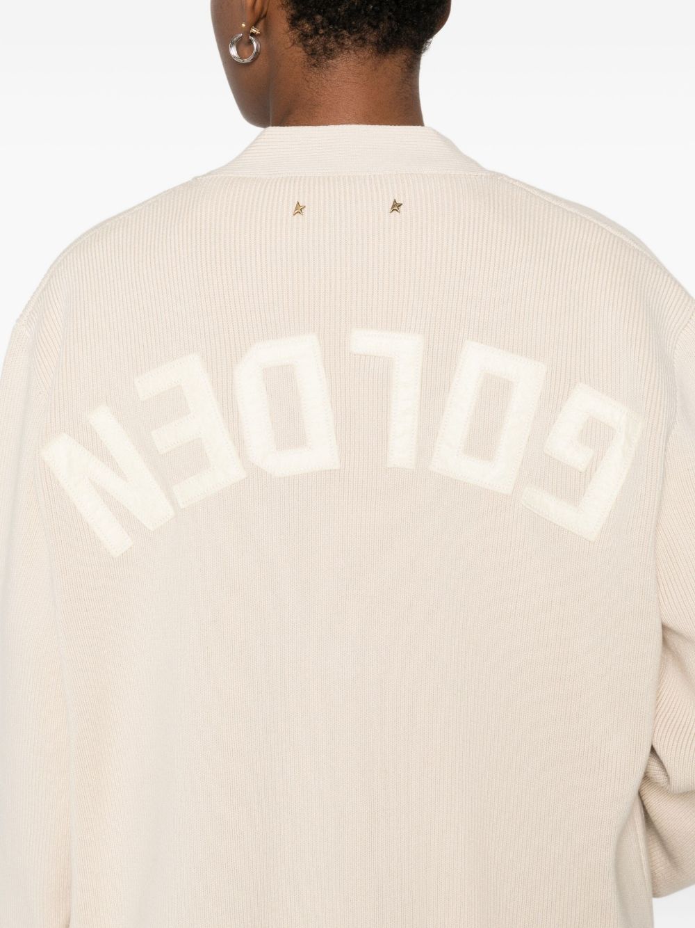 GOLDEN GOOSE Stretch Cotton Blend Danielle Cardigan