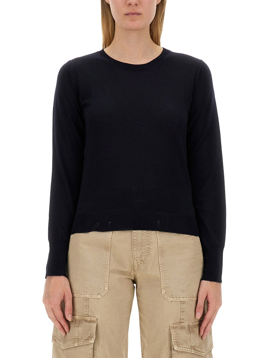GOLDEN GOOSE Elegant Round Neck Wool Sweater for Women