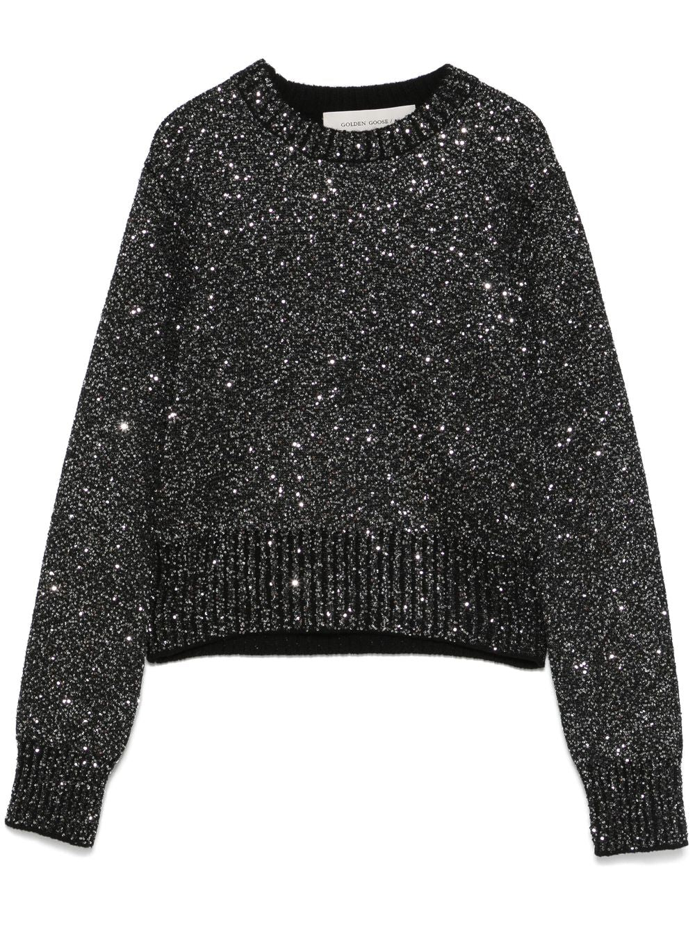 GOLDEN GOOSE Sequined Wool Blend Jumper