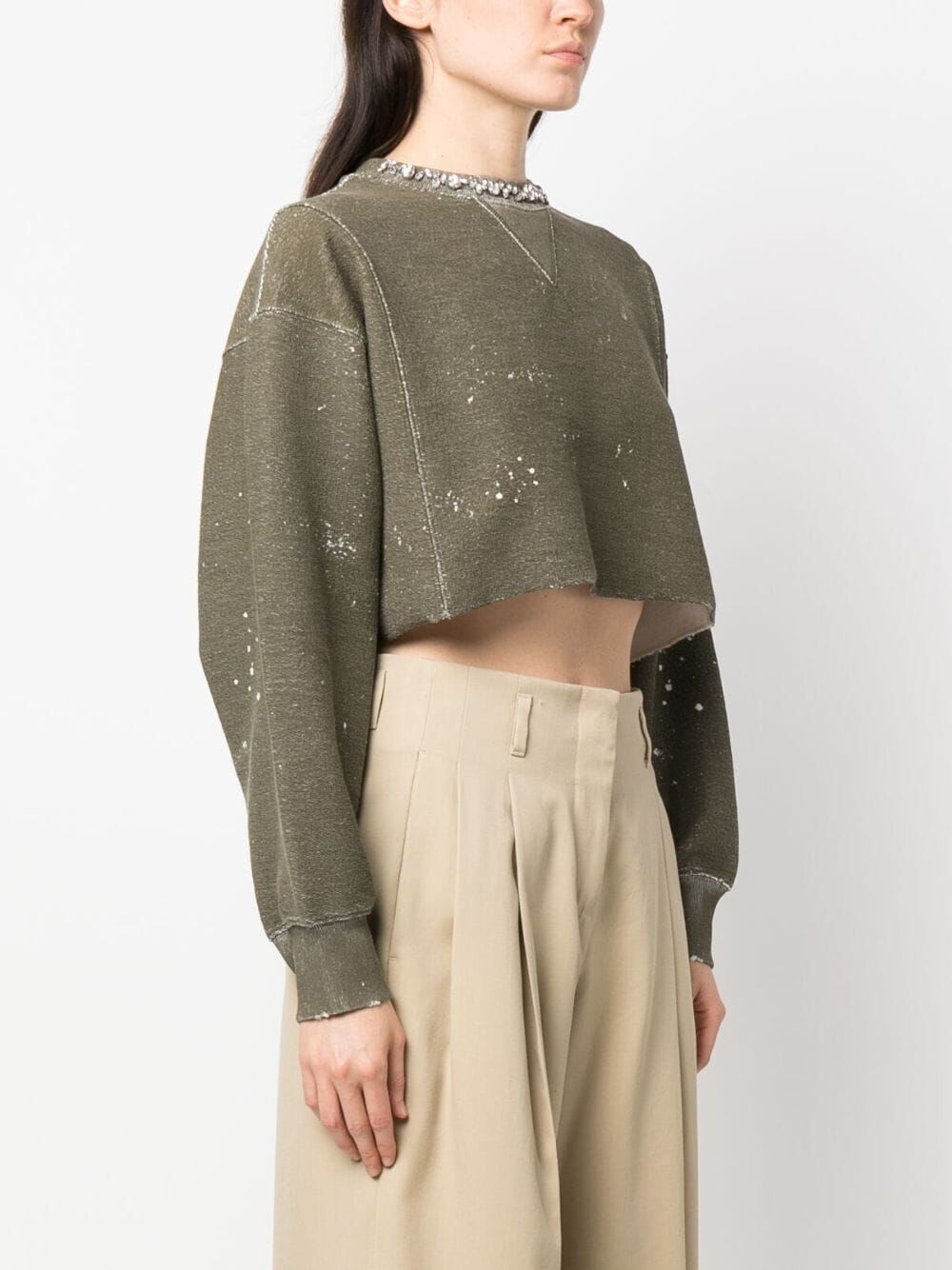 GOLDEN GOOSE Wide Leg Pants