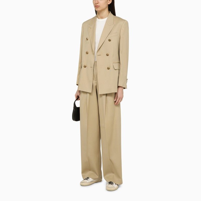 GOLDEN GOOSE High-Waist Wide-Leg Trousers