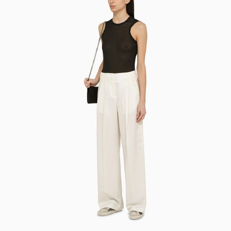 GOLDEN GOOSE Journey Women's Sartorial Pleated Flavia Pant - Mini Fit