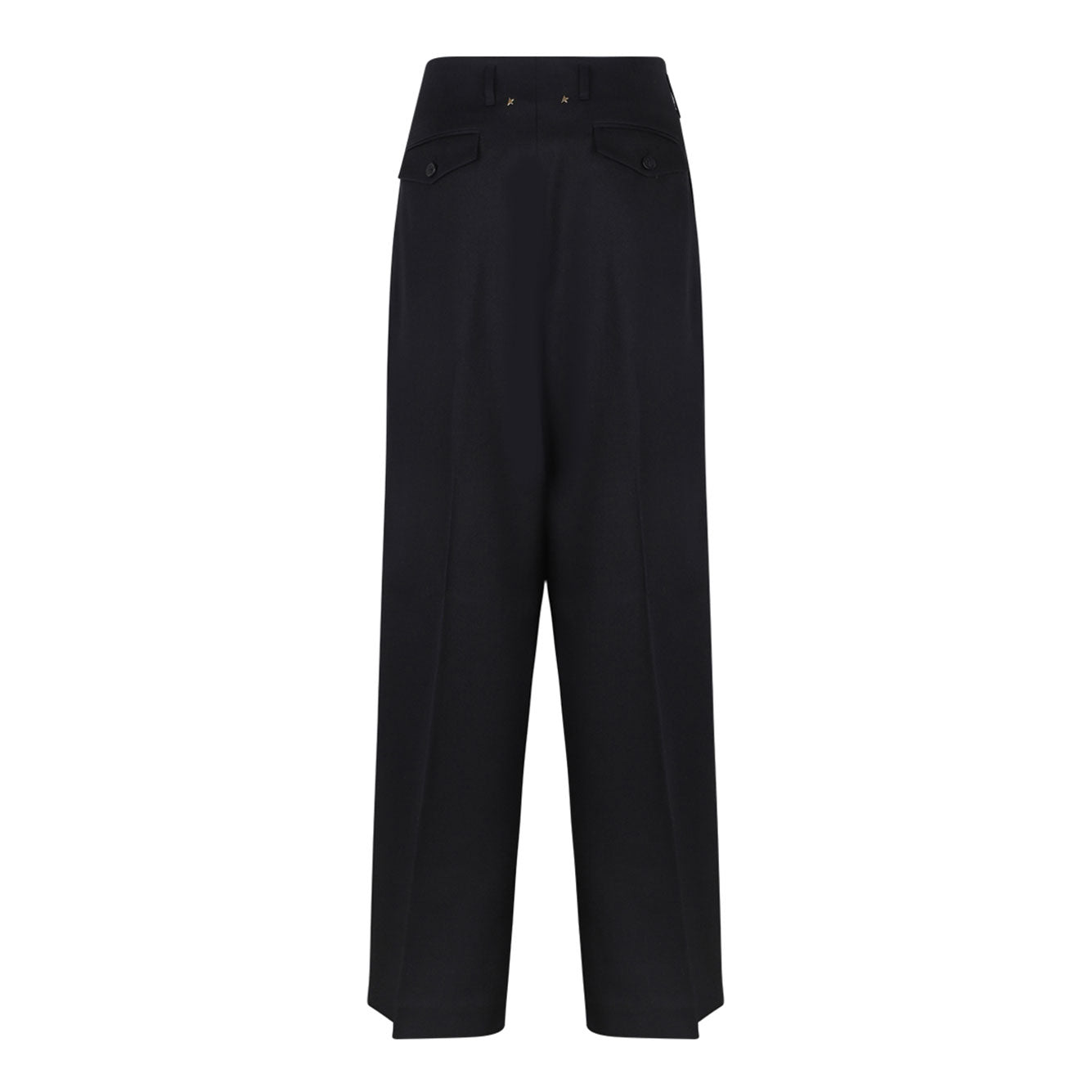 GOLDEN GOOSE Elegant Virgin Wool Trousers for Women