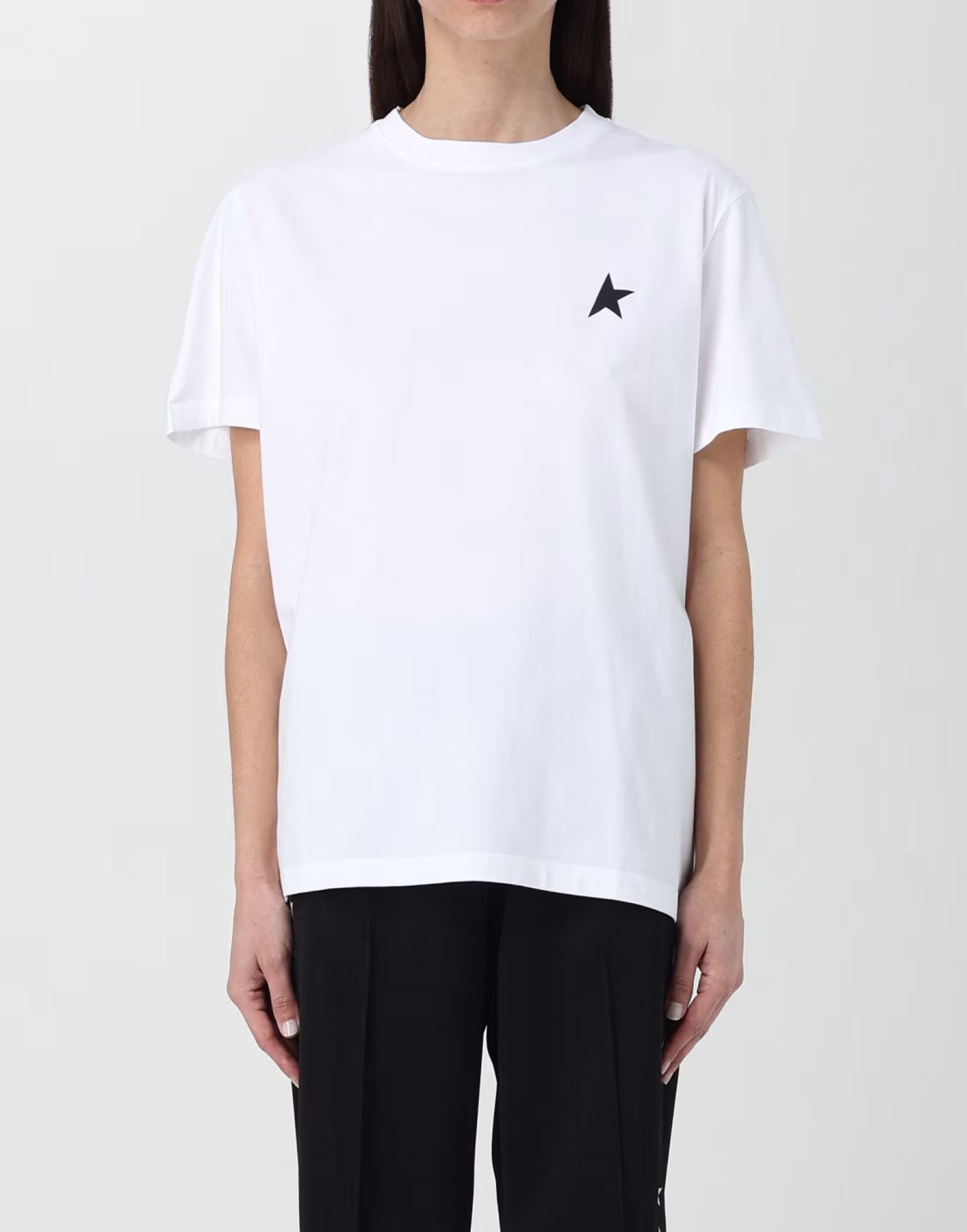 GOLDEN GOOSE Star Logo Tee for Women