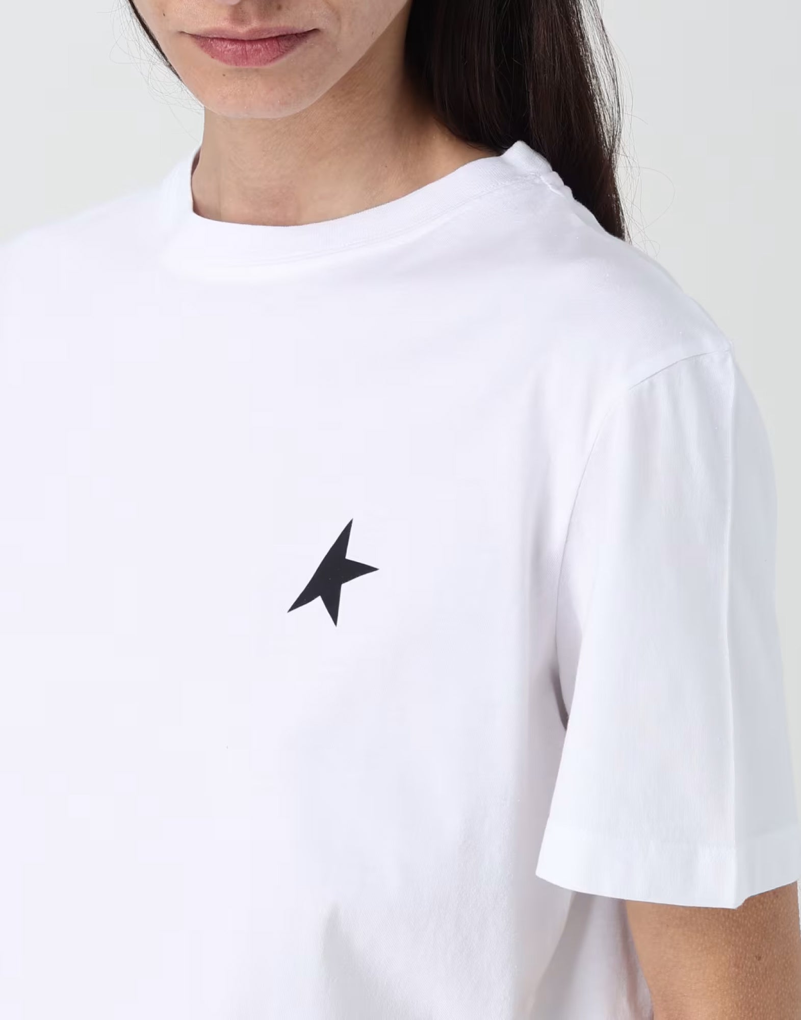 GOLDEN GOOSE Star Logo Tee for Women