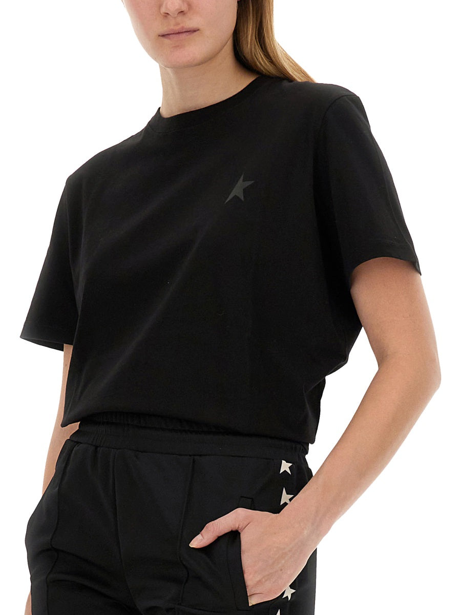 GOLDEN GOOSE Star Logo Crewneck T-Shirt