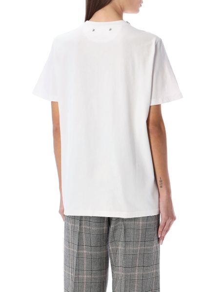 GOLDEN GOOSE Women's Vintage White T-Shirt