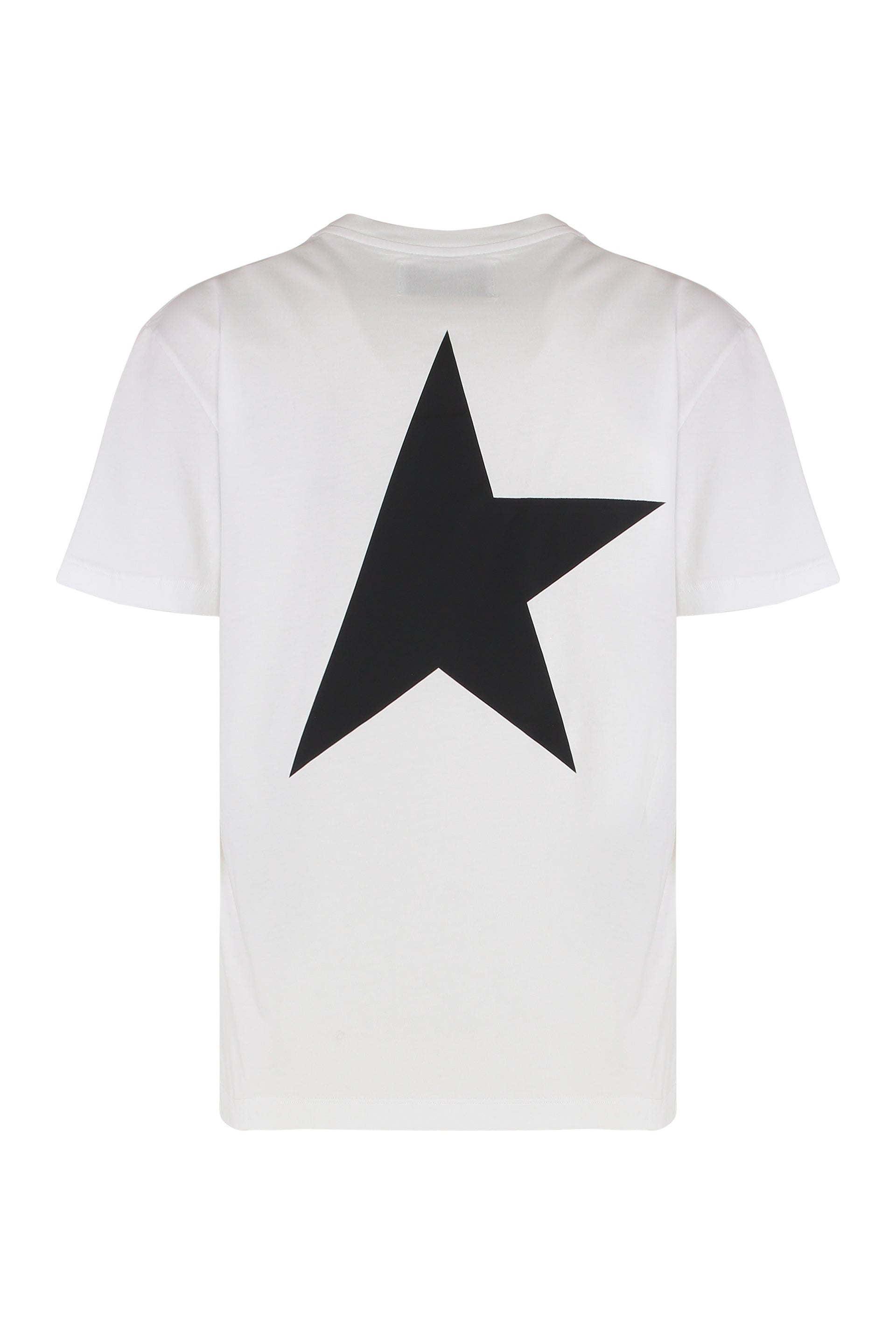 GOLDEN GOOSE Round Neck Cotton T-Shirt