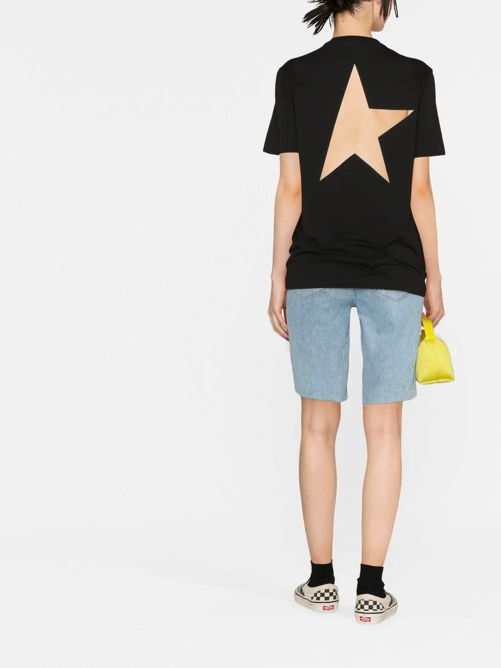 GOLDEN GOOSE Star Print Crewneck T-Shirt - Size S
