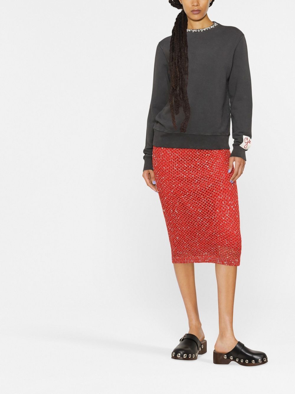 GOLDEN GOOSE Cotton Crewneck Sweatshirt for Women