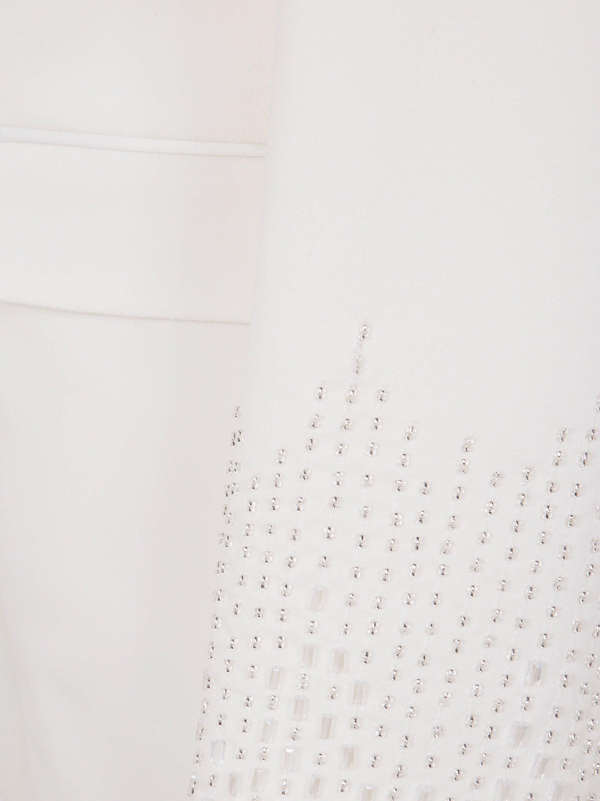 GOLDEN GOOSE Women's Single Breasted Outer Jacket with Satin Lapel & Beaded Embellishments