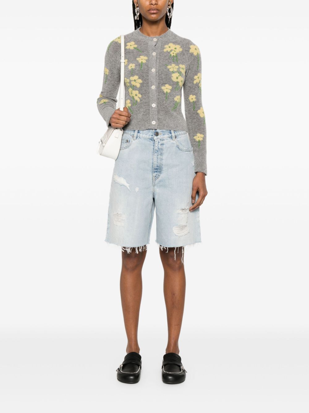 GOLDEN GOOSE Cotton Mini Shorts for Women