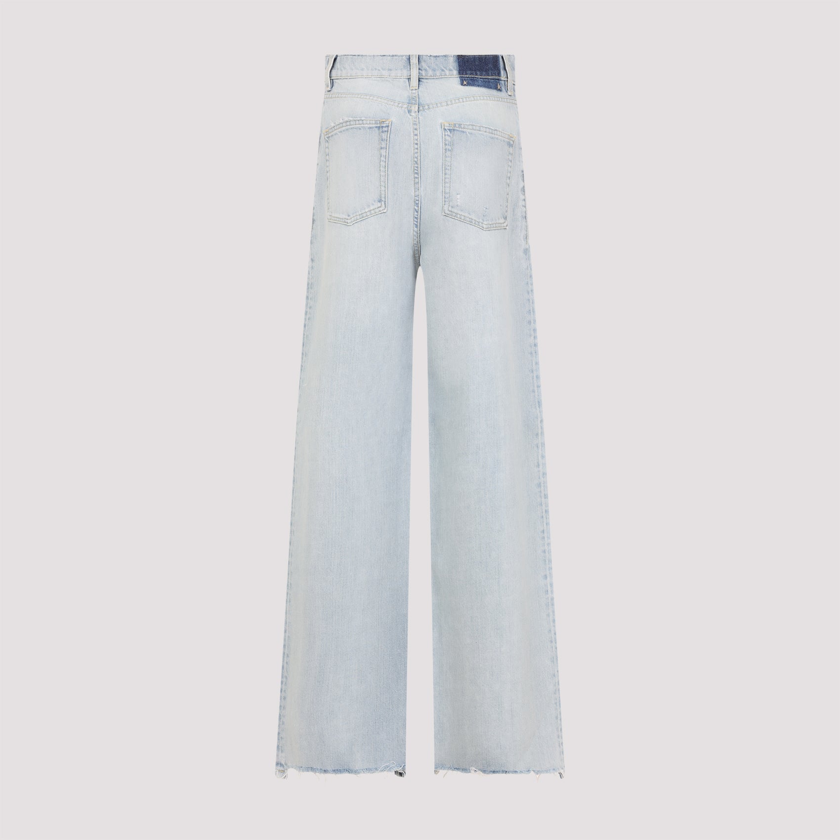 GOLDEN GOOSE Melody Boyfriend Pant - Distressed Denim