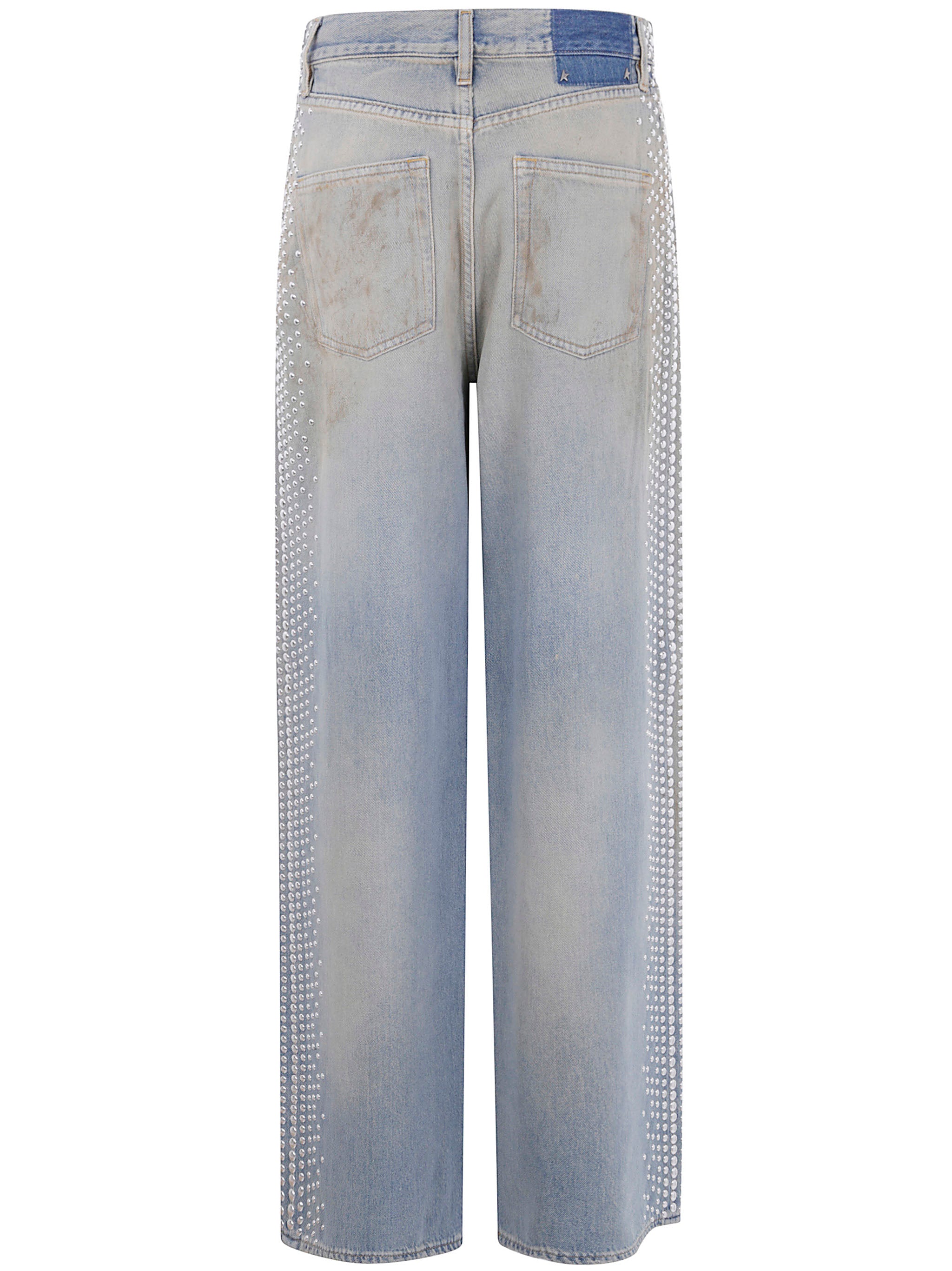 GOLDEN GOOSE Distressed Straight-Leg Jeans for Women