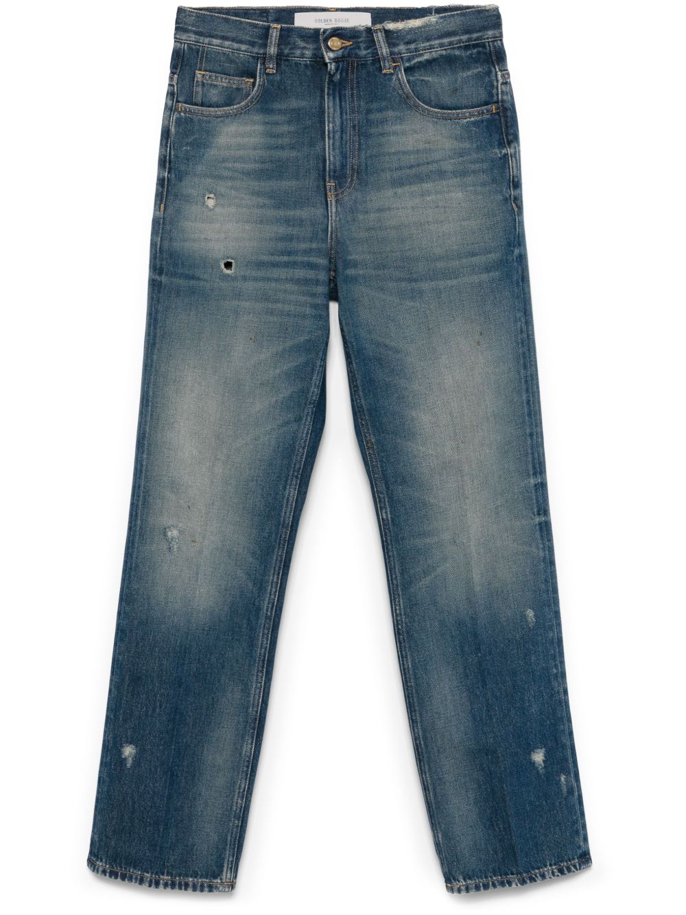 GOLDEN GOOSE Cutting-Edge Denim Cotton Jeans for Women