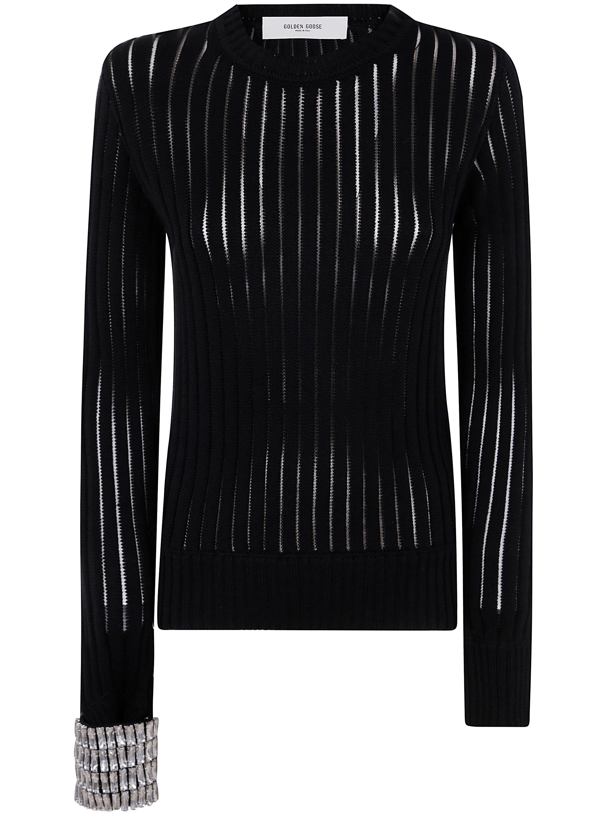 GOLDEN GOOSE Women's Crewneck Long Sleeve Journey Top