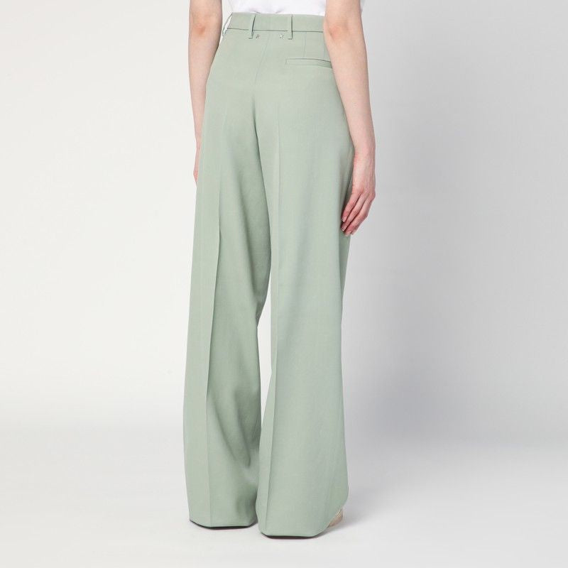 GOLDEN GOOSE Wide-Leg Wool Trousers for Women - SS25