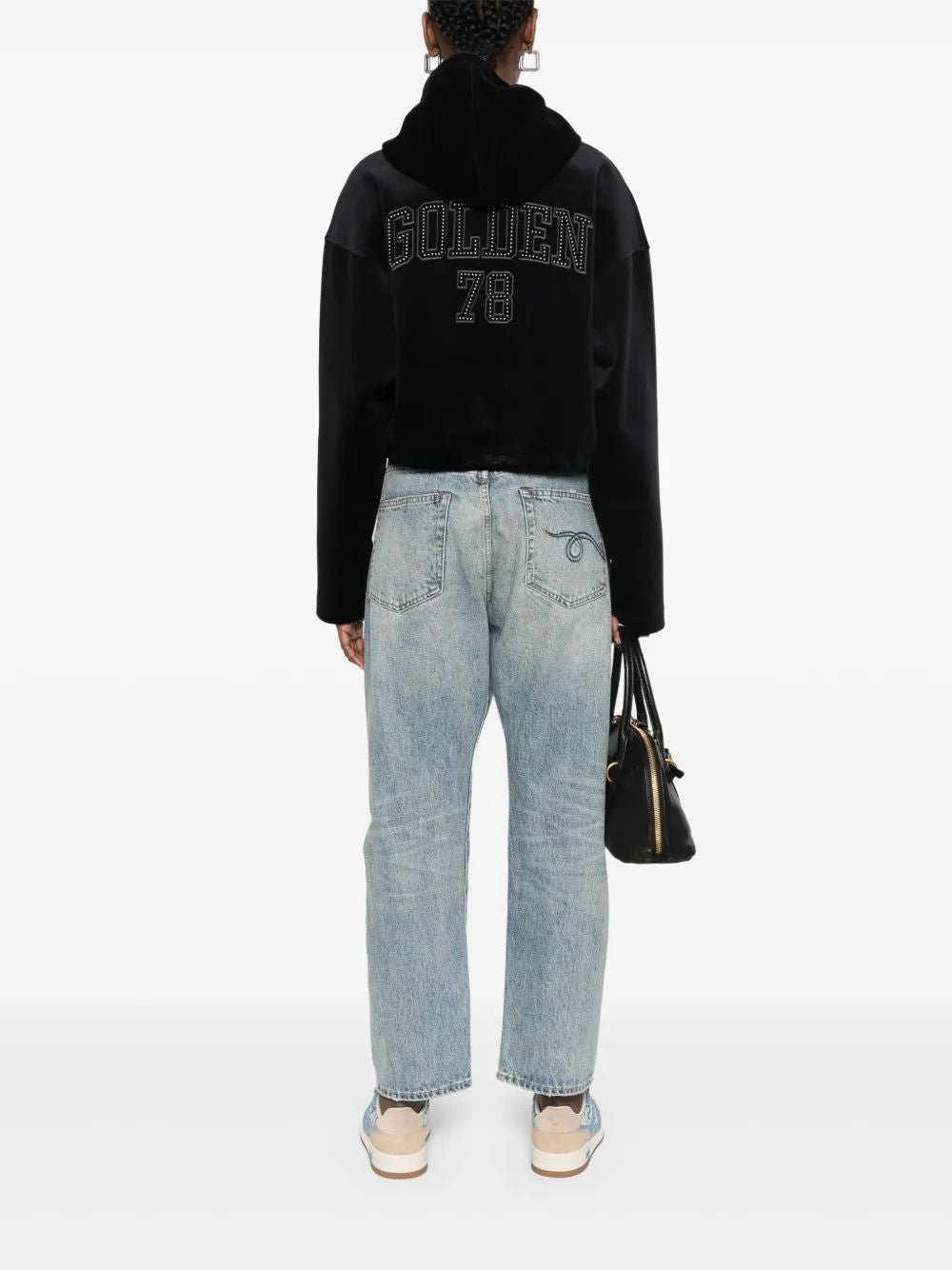 GOLDEN GOOSE Women's Boxy Scuba Hoodie - SS25