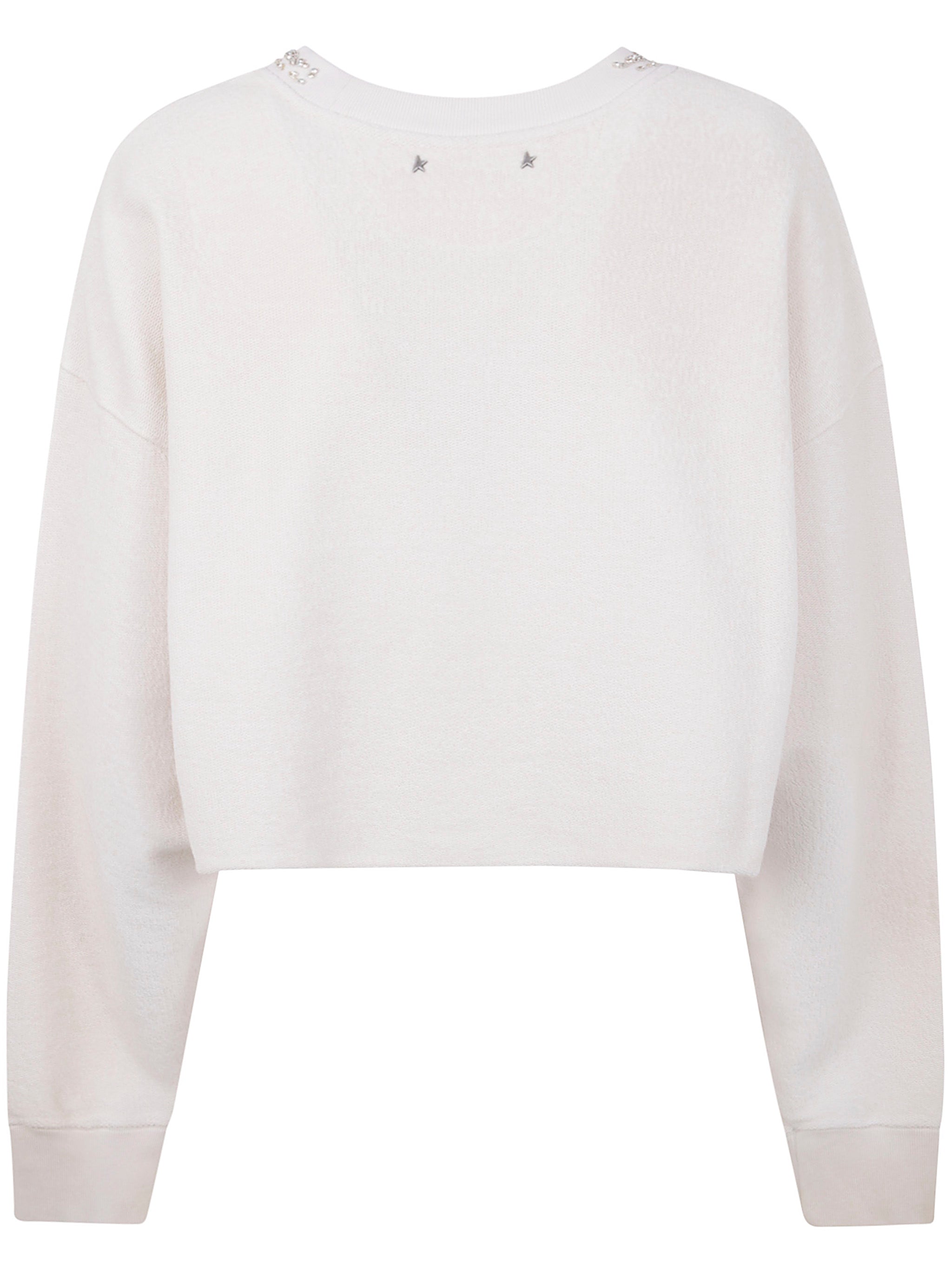 GOLDEN GOOSE Cropped Mini Sweater