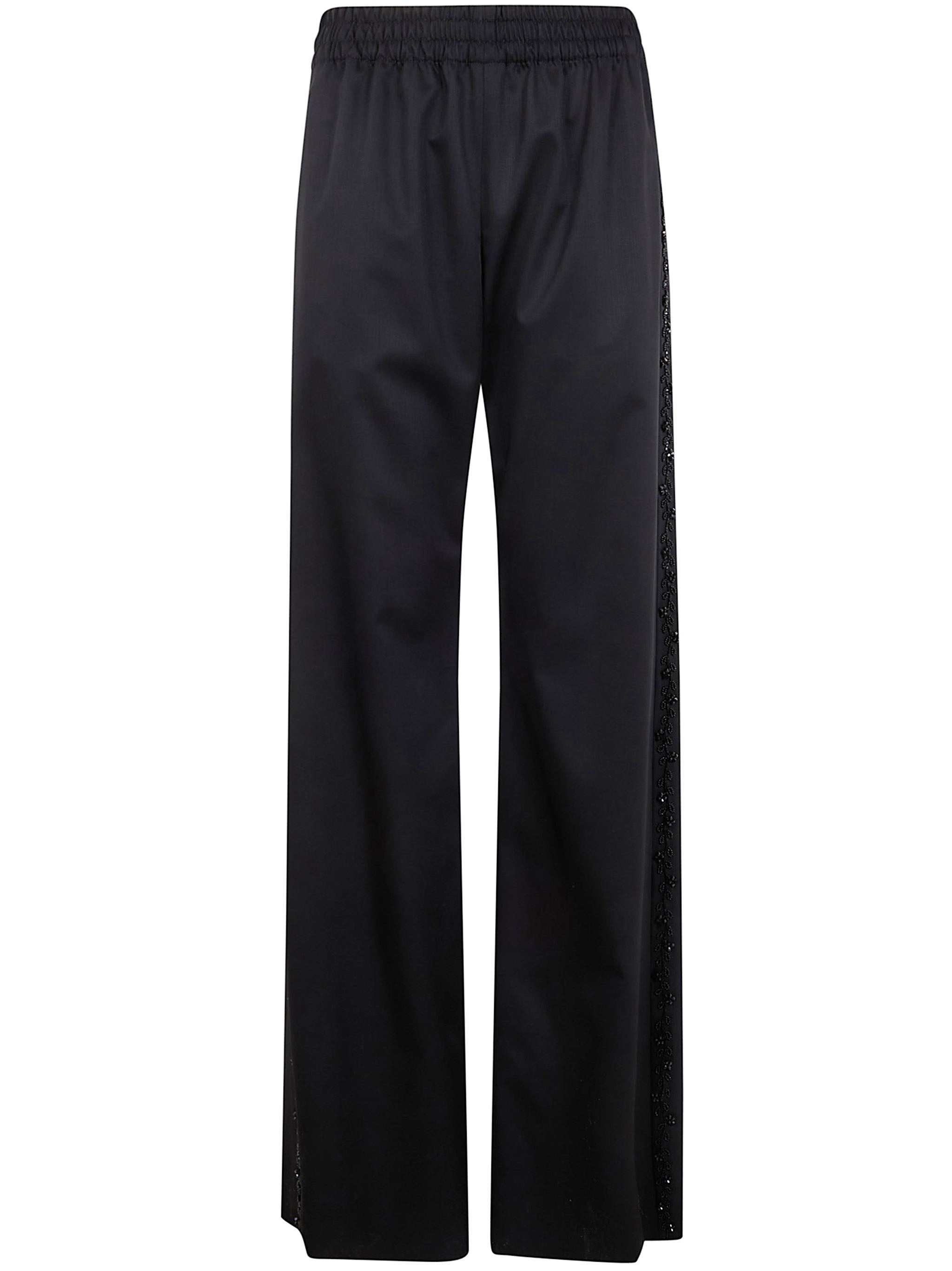 GOLDEN GOOSE Women's Journey Jogging Pant - Embroidered Light Twill Wool
