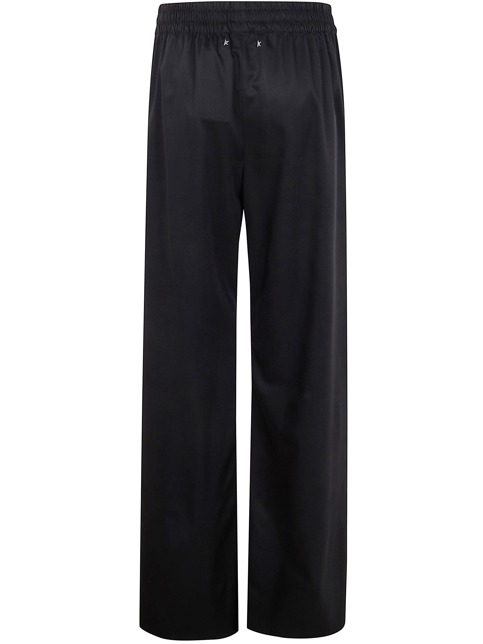 GOLDEN GOOSE Women's Journey Jogging Pant - Embroidered Light Twill Wool