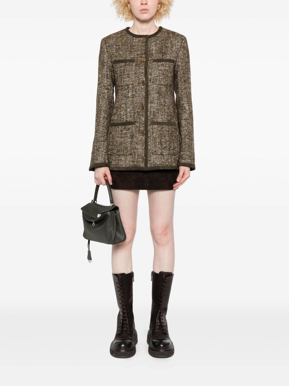 GOLDEN GOOSE Wool Tweed Jacket