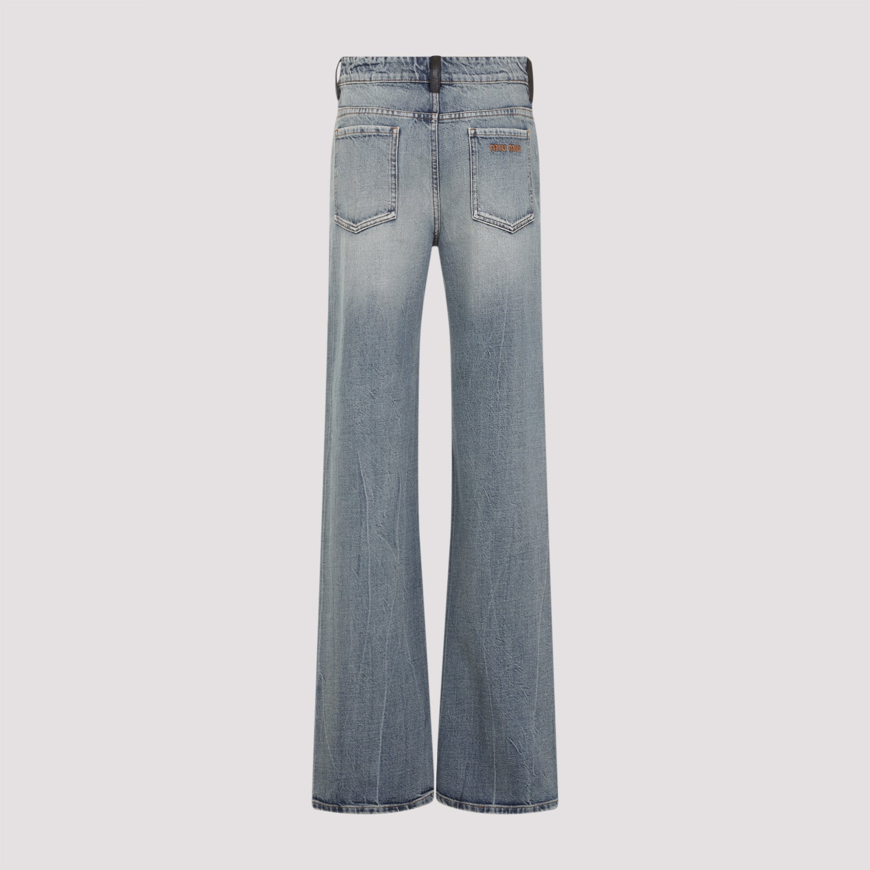 MIU MIU Women's Cotton Jeans - FW25 Collection