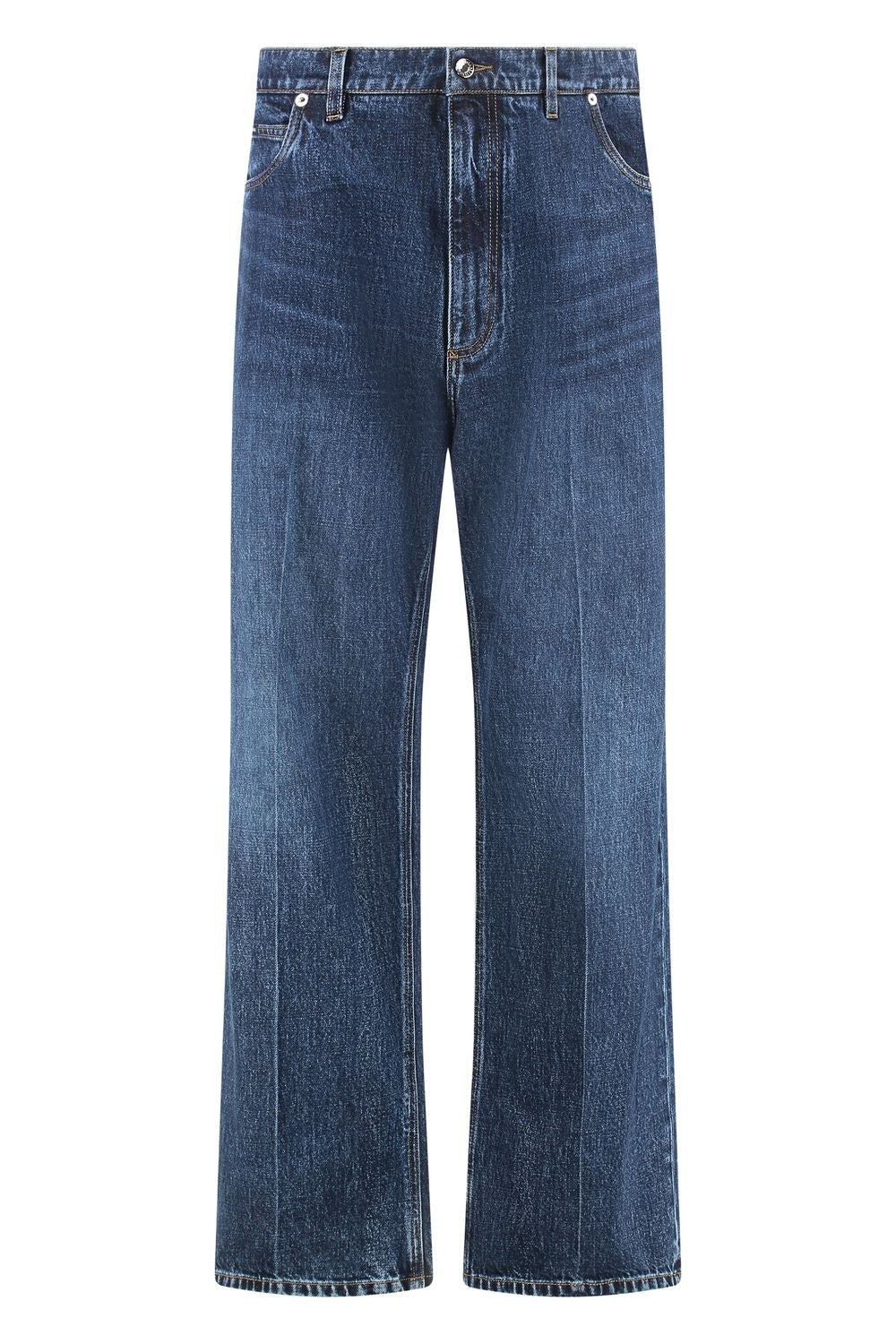 DOLCE & GABBANA Wide Leg Denim Jeans