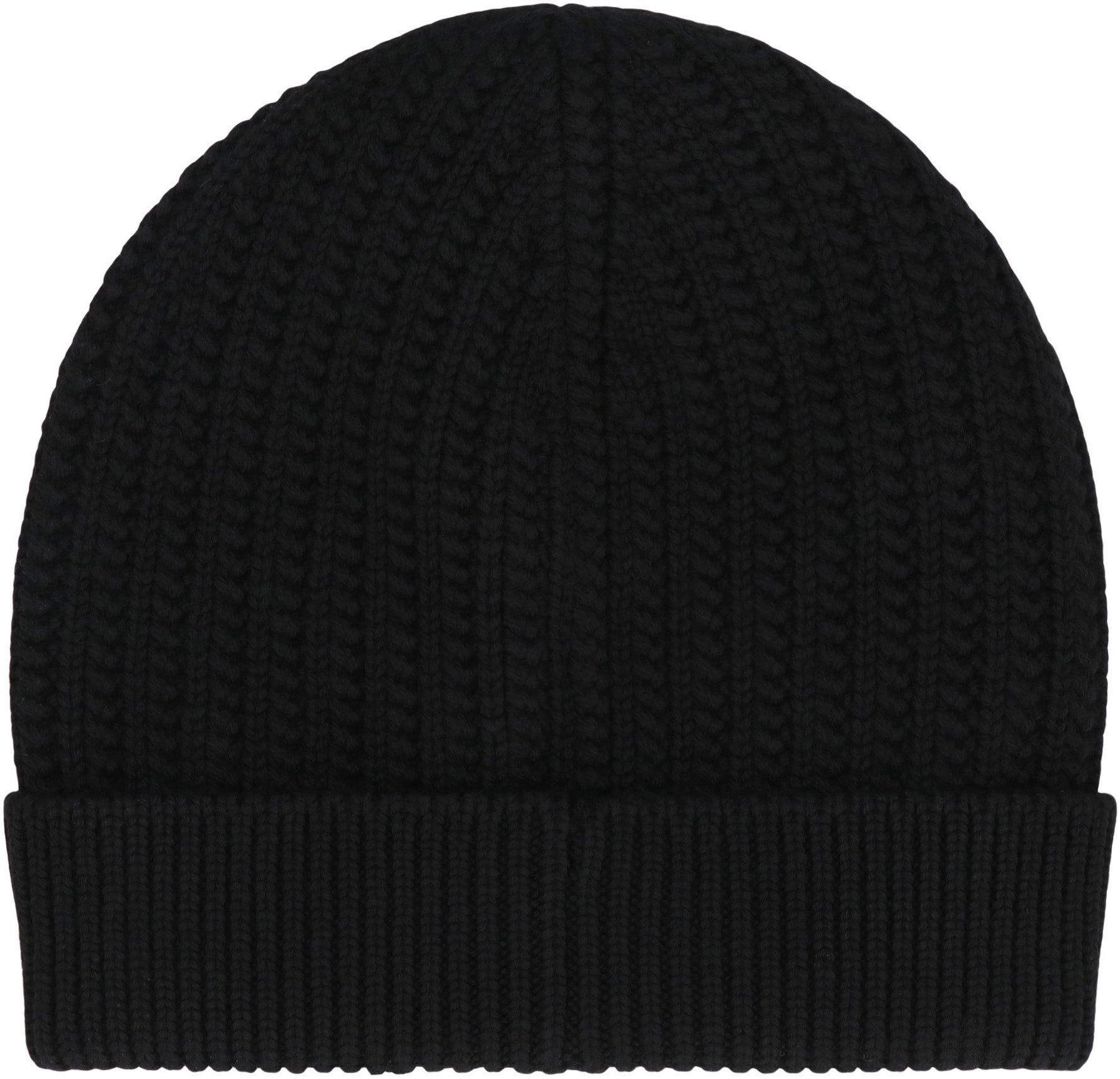 DOLCE & GABBANA Minimalist Knit Wool Beanie