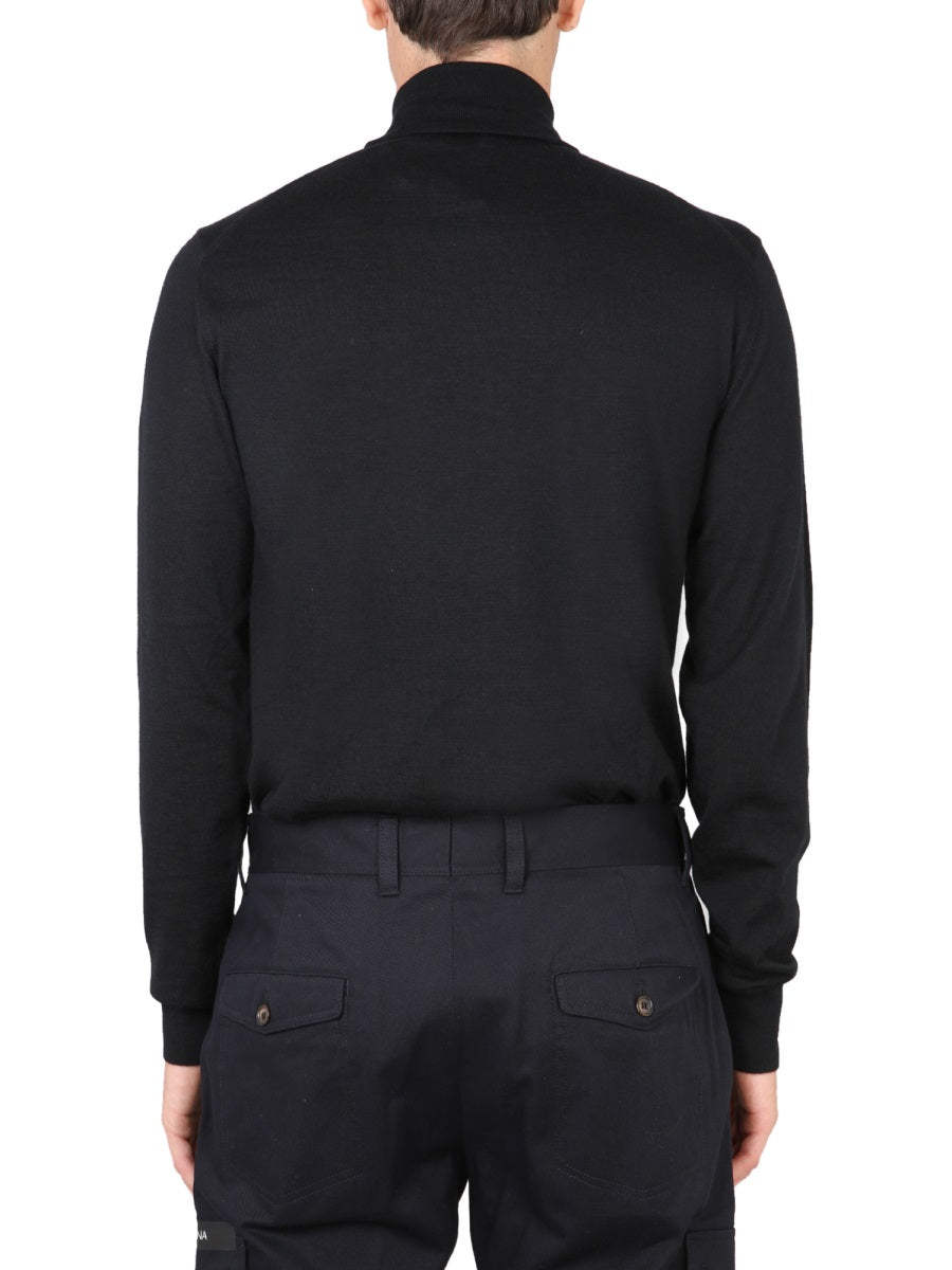 DOLCE & GABBANA Stylish A Neck Regular Fit Sweater