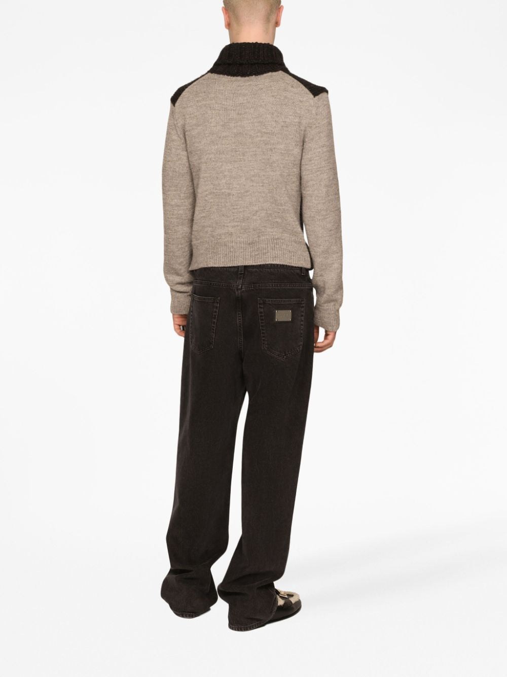 DOLCE & GABBANA Wool Turtleneck Sweater for Men