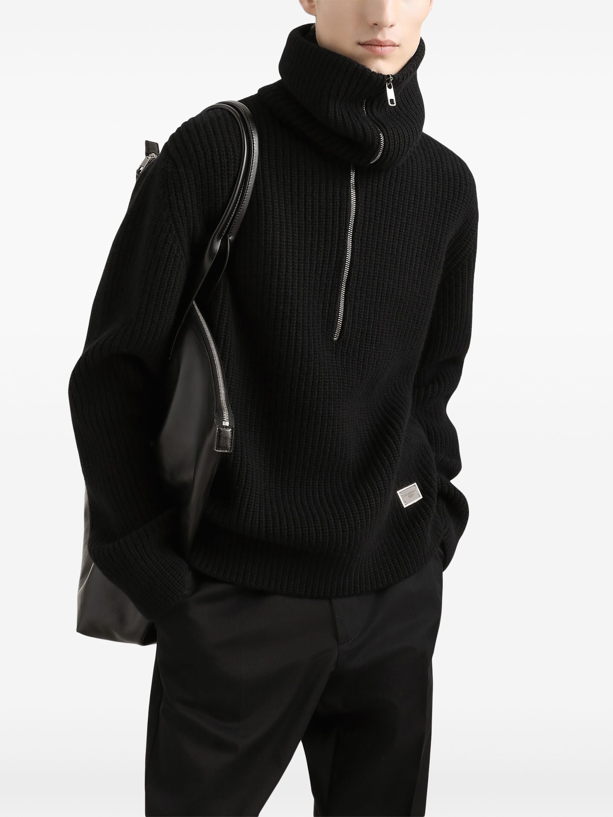 DOLCE & GABBANA Men's Wool Cardigan