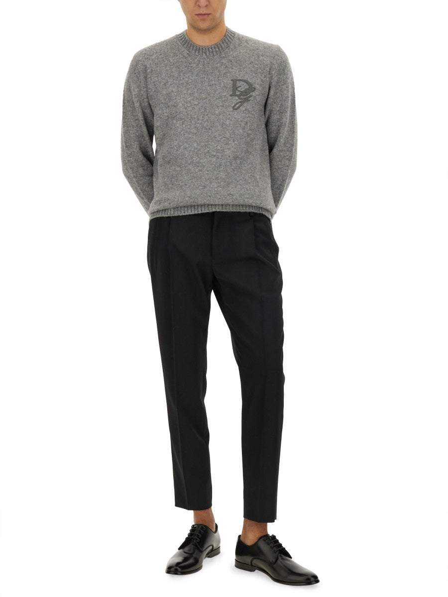 DOLCE & GABBANA Stylish Wool Blend T-Shirt - Size 50