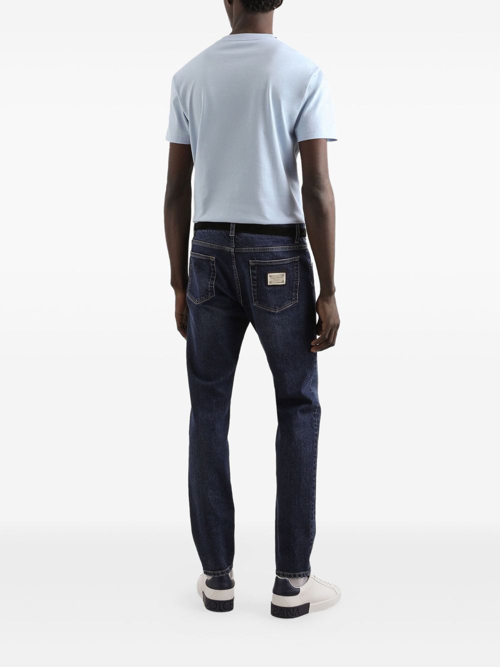 DOLCE & GABBANA Classic Cotton Denim Jeans for Men