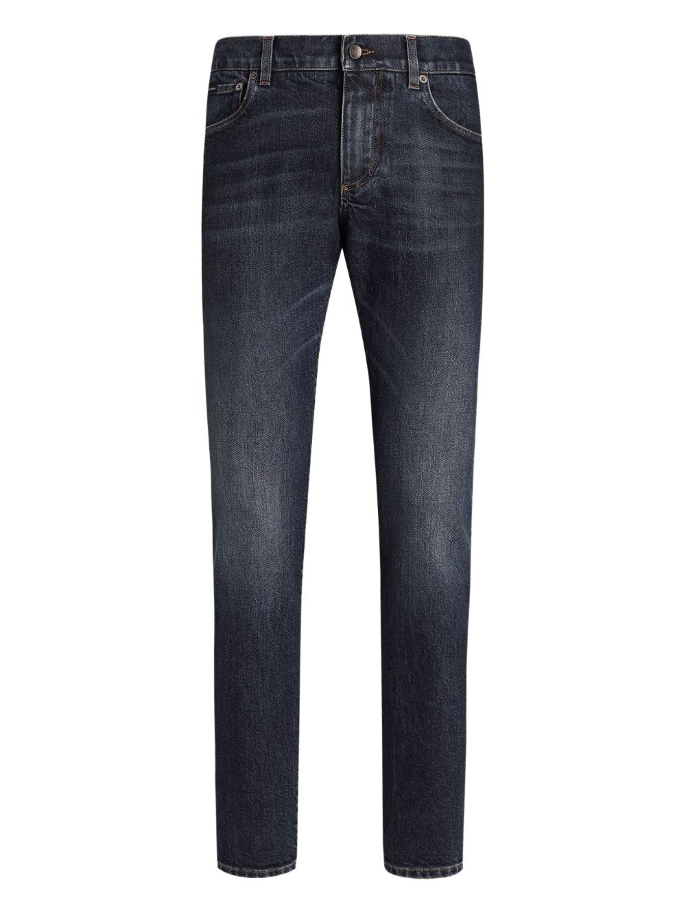 DOLCE & GABBANA Men's Denim Cotton Jeans - FW25 Collection