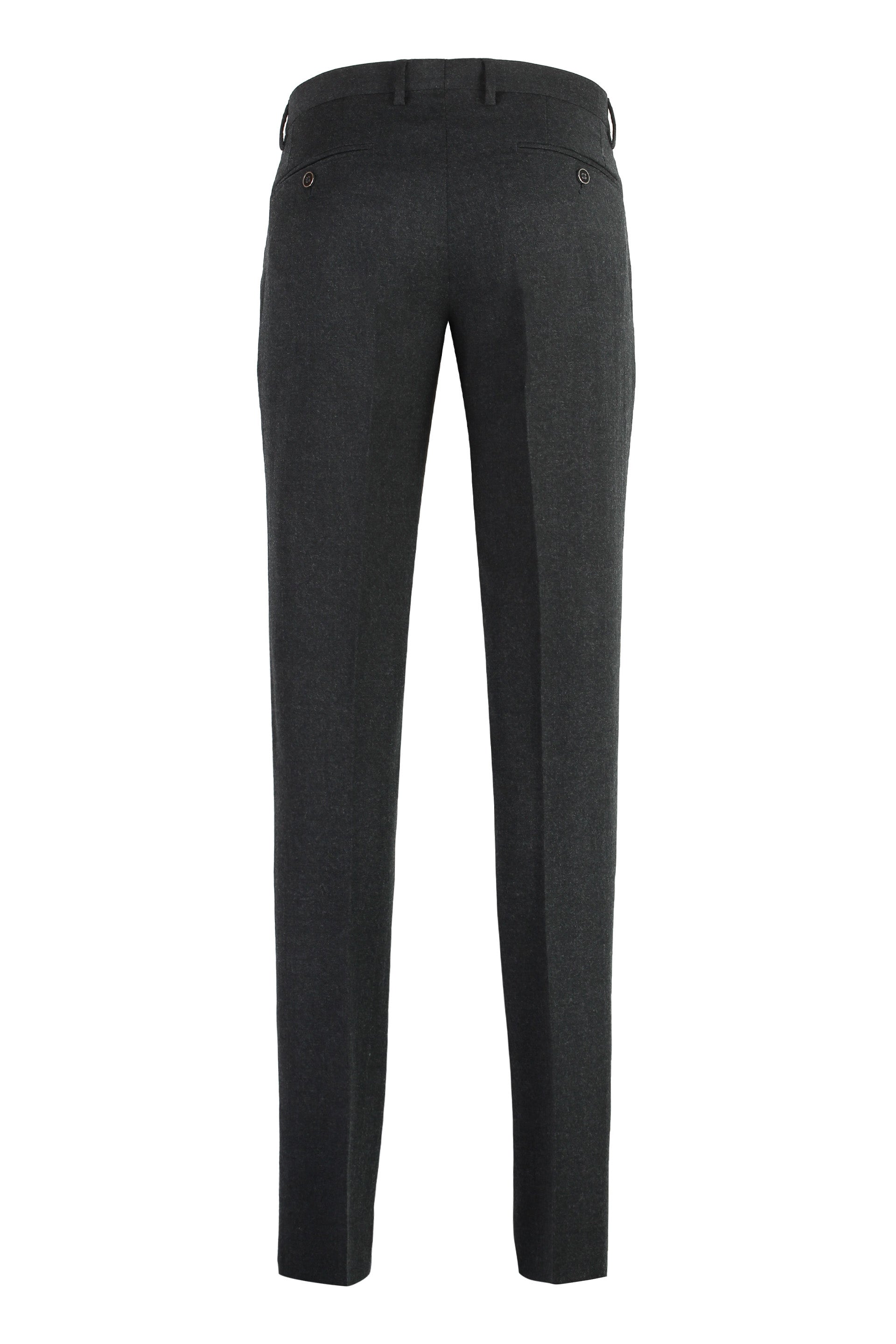 DOLCE & GABBANA Stretch Wool Trousers for Men