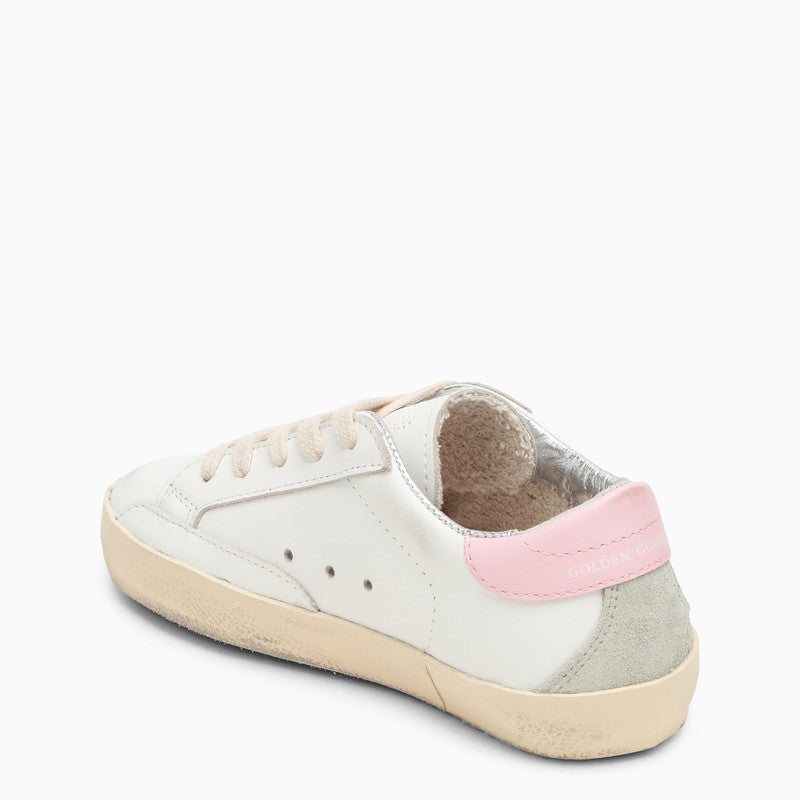 GOLDEN GOOSE KIDS Mini Superstar Leather Sneakers for Girls