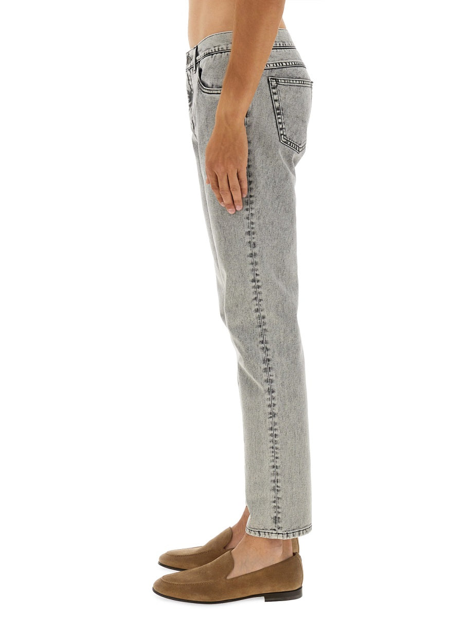 DOLCE & GABBANA Regular Fit Cotton Pants - Size 48