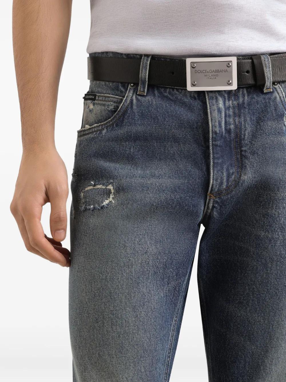 DOLCE & GABBANA Classic Denim Jeans for Men