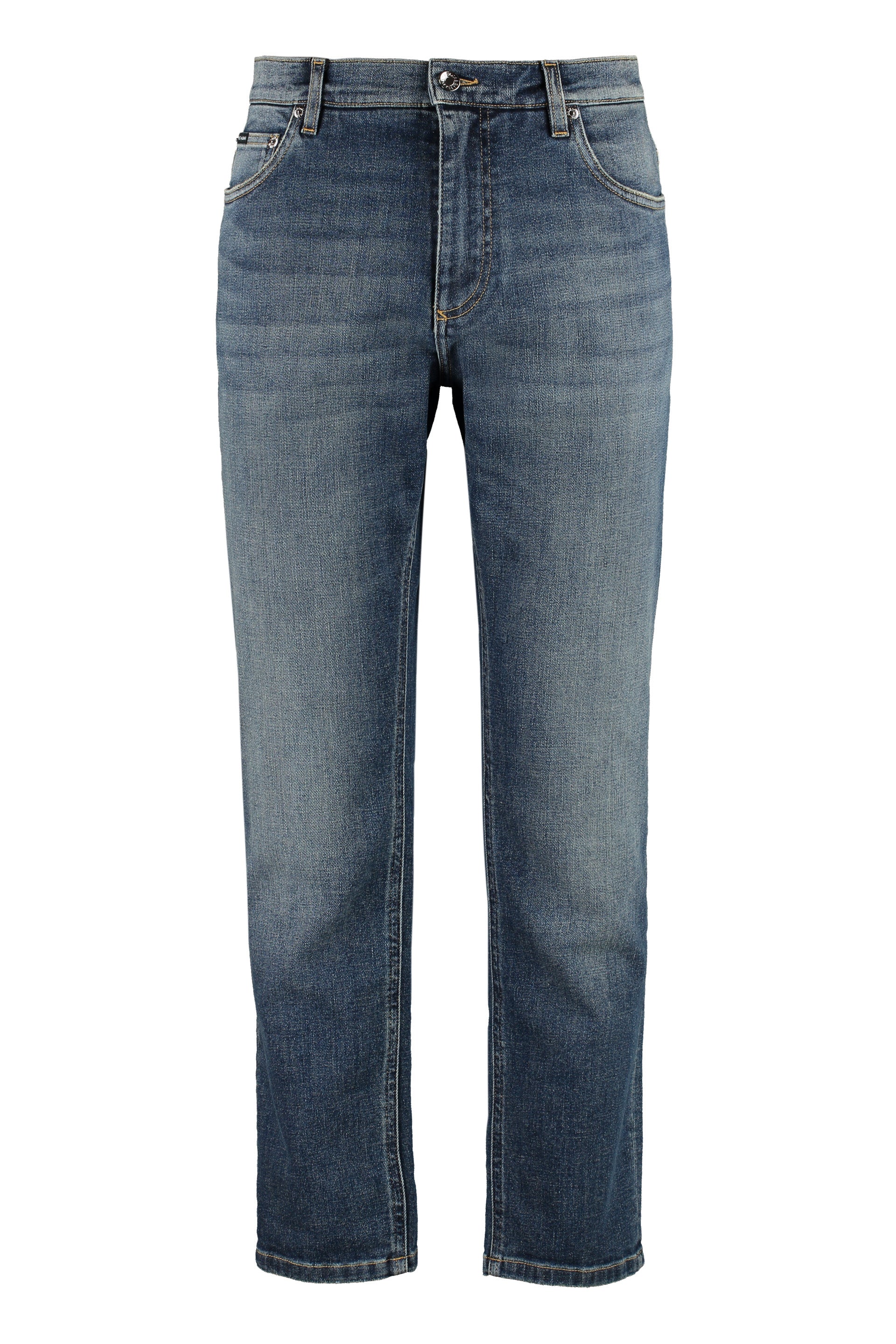 DOLCE & GABBANA Loose-Fit Denim Jeans for Men