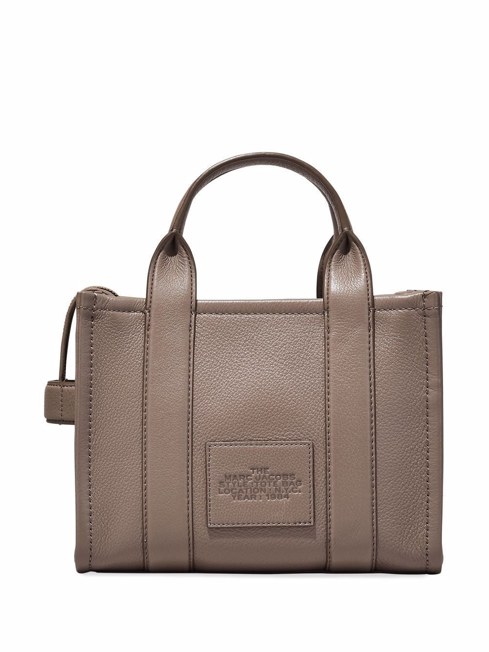 MARC JACOBS Cement Leather Handbag - Mini Tote for Women