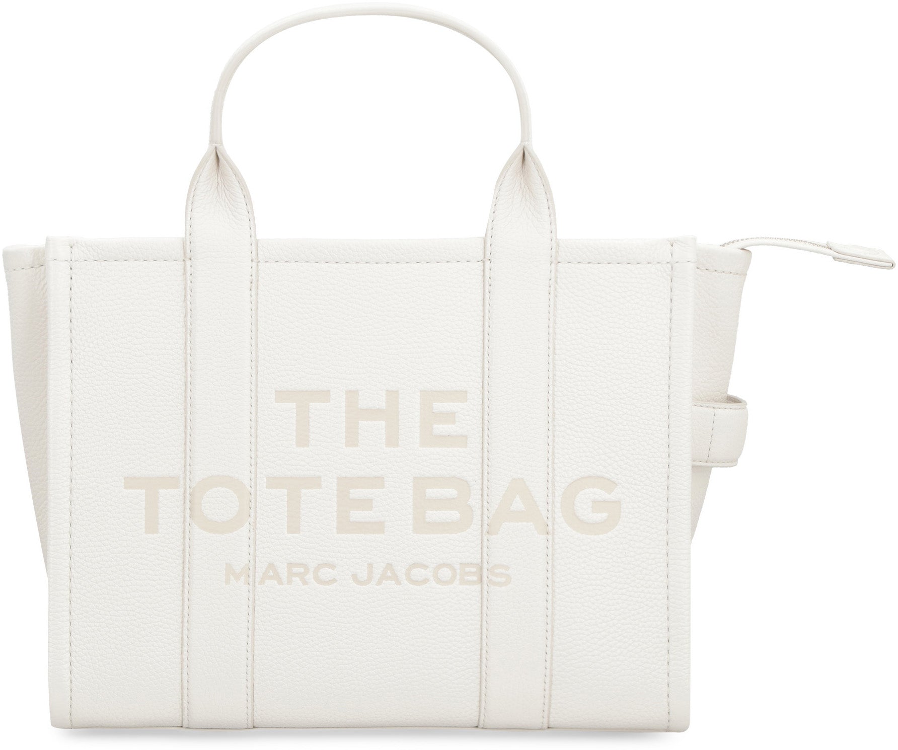 MARC JACOBS Cotton Leather Handbag Mini Tote