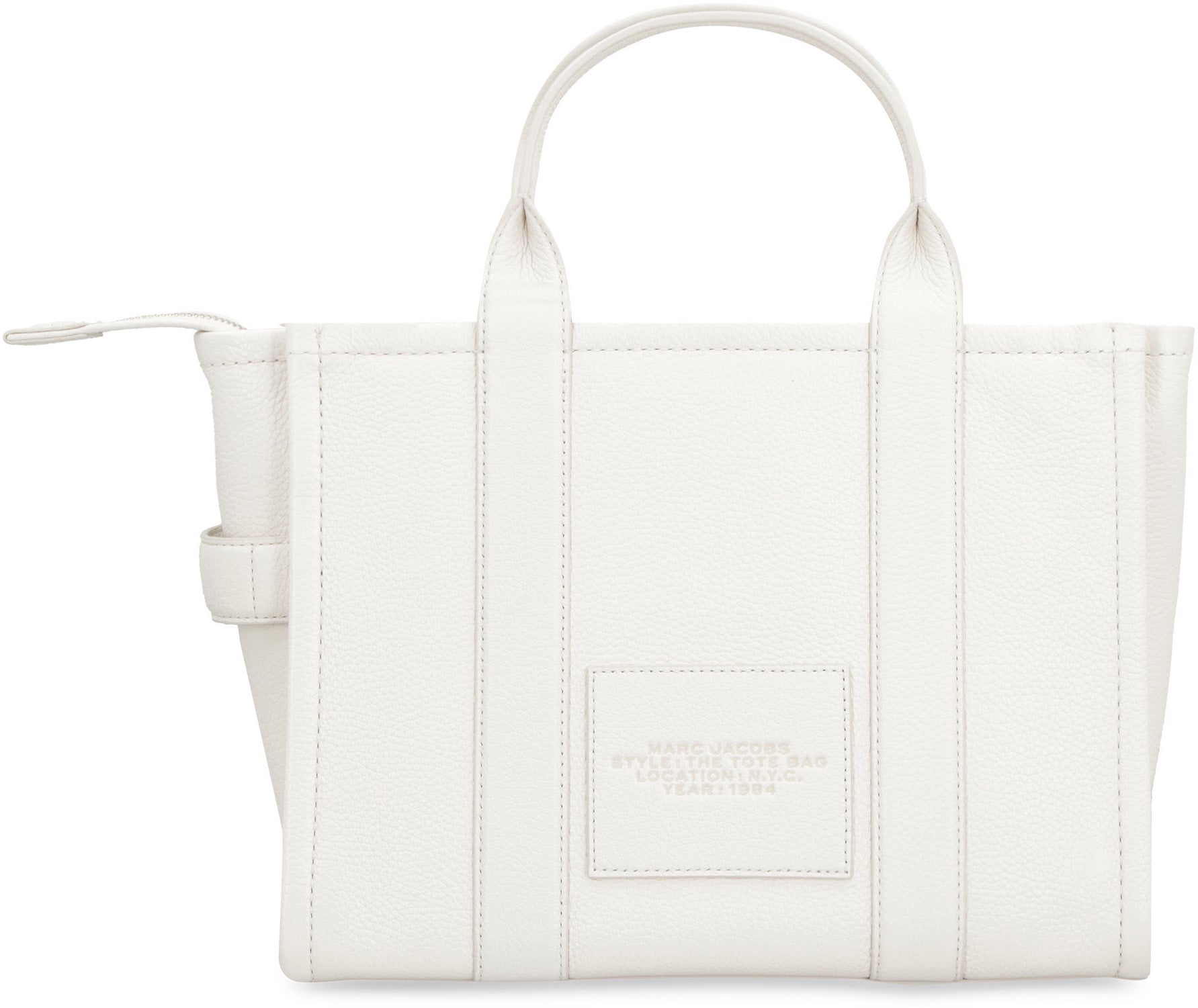 MARC JACOBS Cotton Leather Handbag Mini Tote
