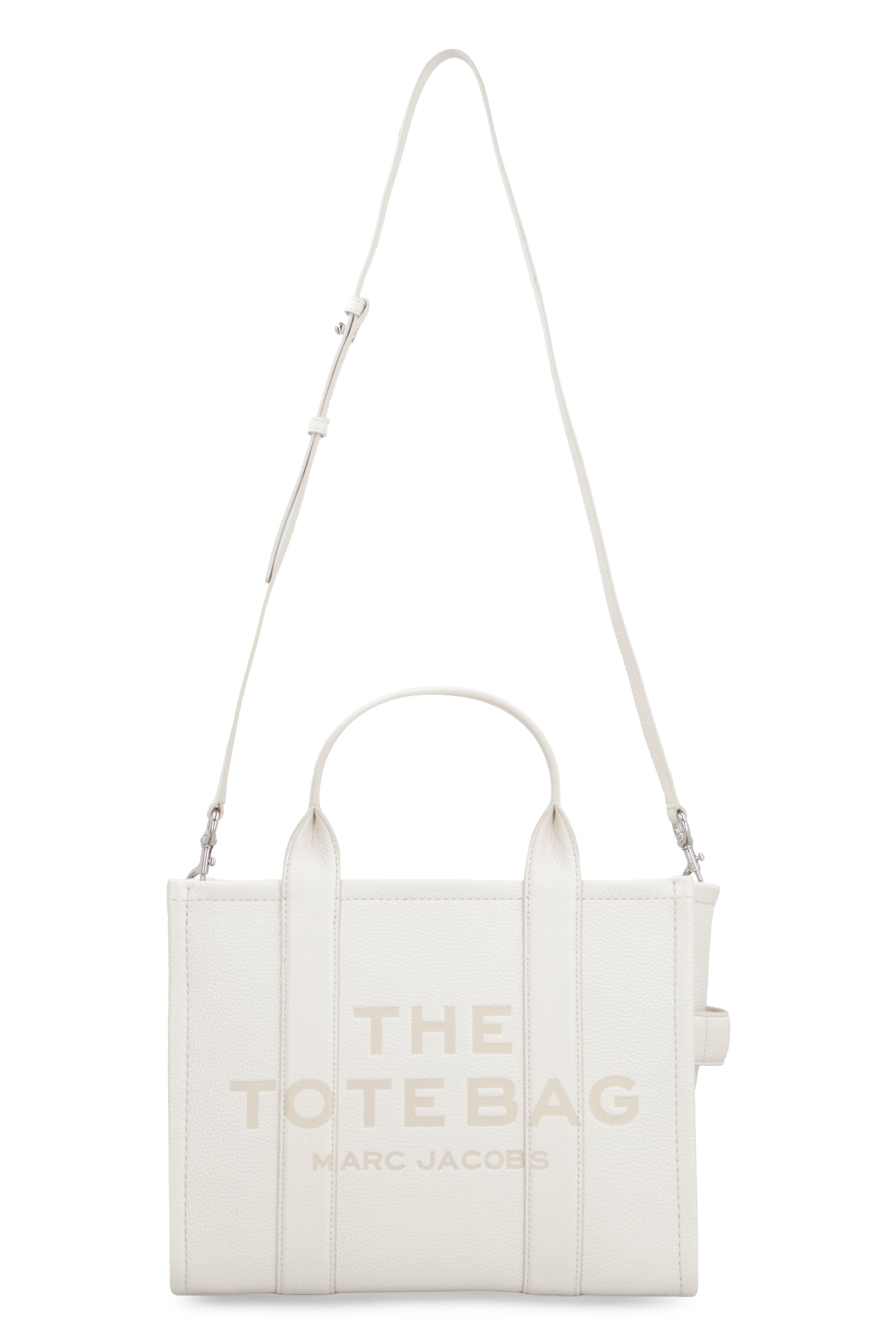 MARC JACOBS Cotton Leather Handbag Mini Tote