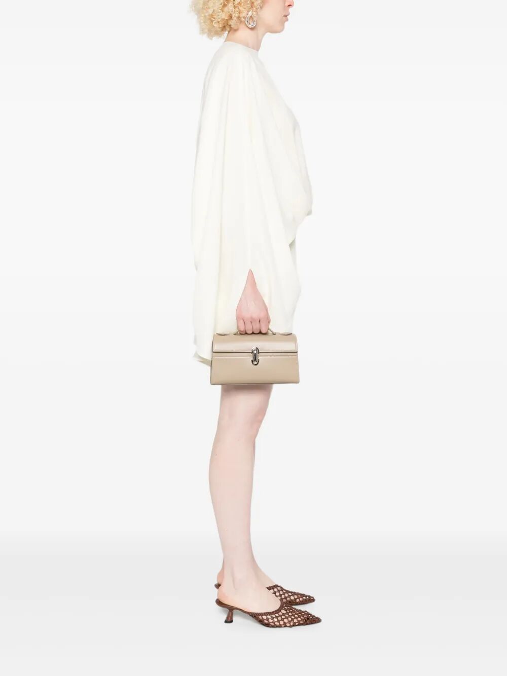 SAVETTE Symmetry Pochette Mini in Smooth 100% Leather