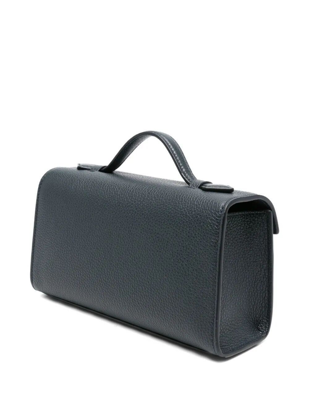 SAVETTE Mini Grained Leather Clutch