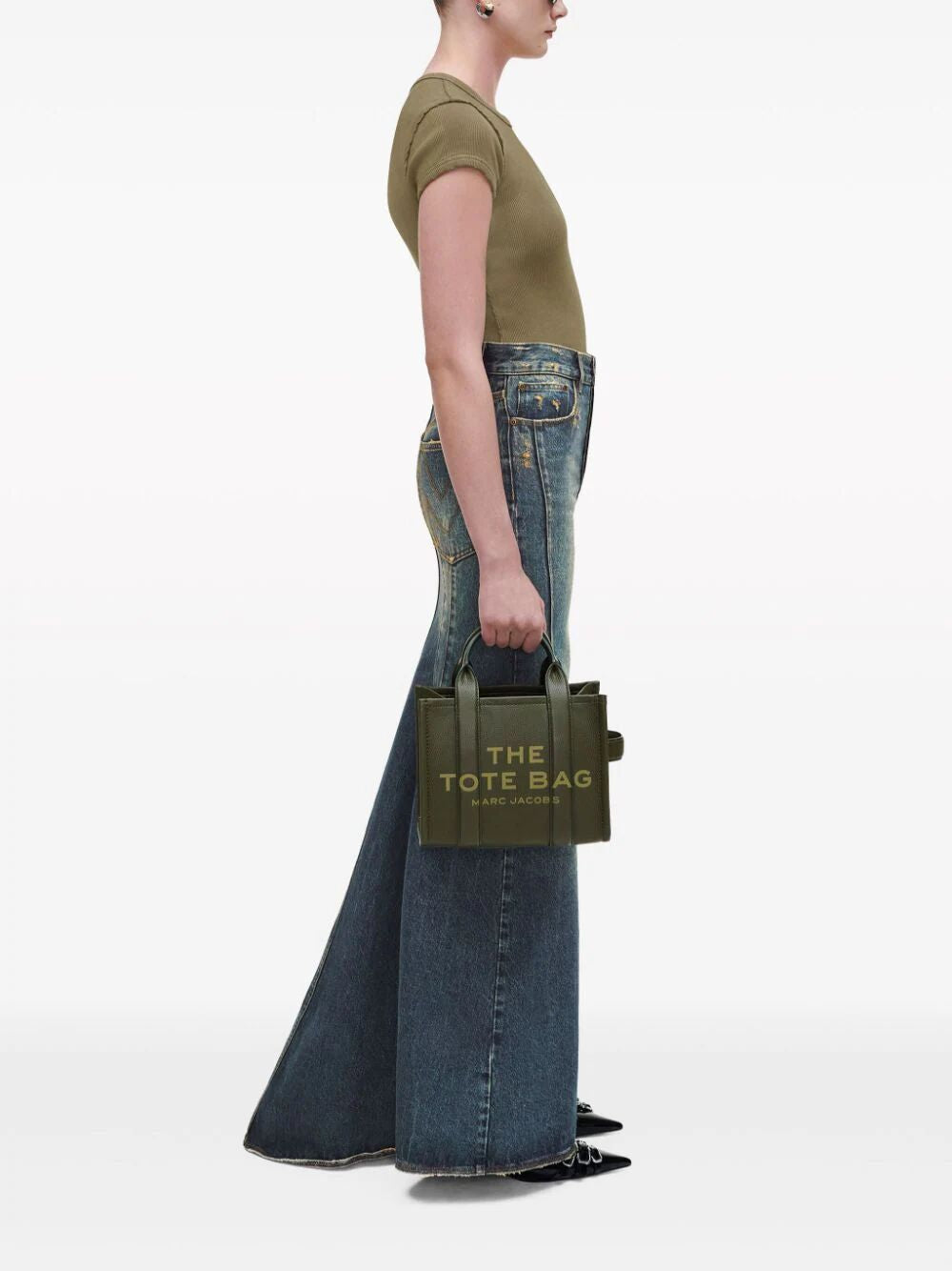 MARC JACOBS Mini Leather Tote Handbag