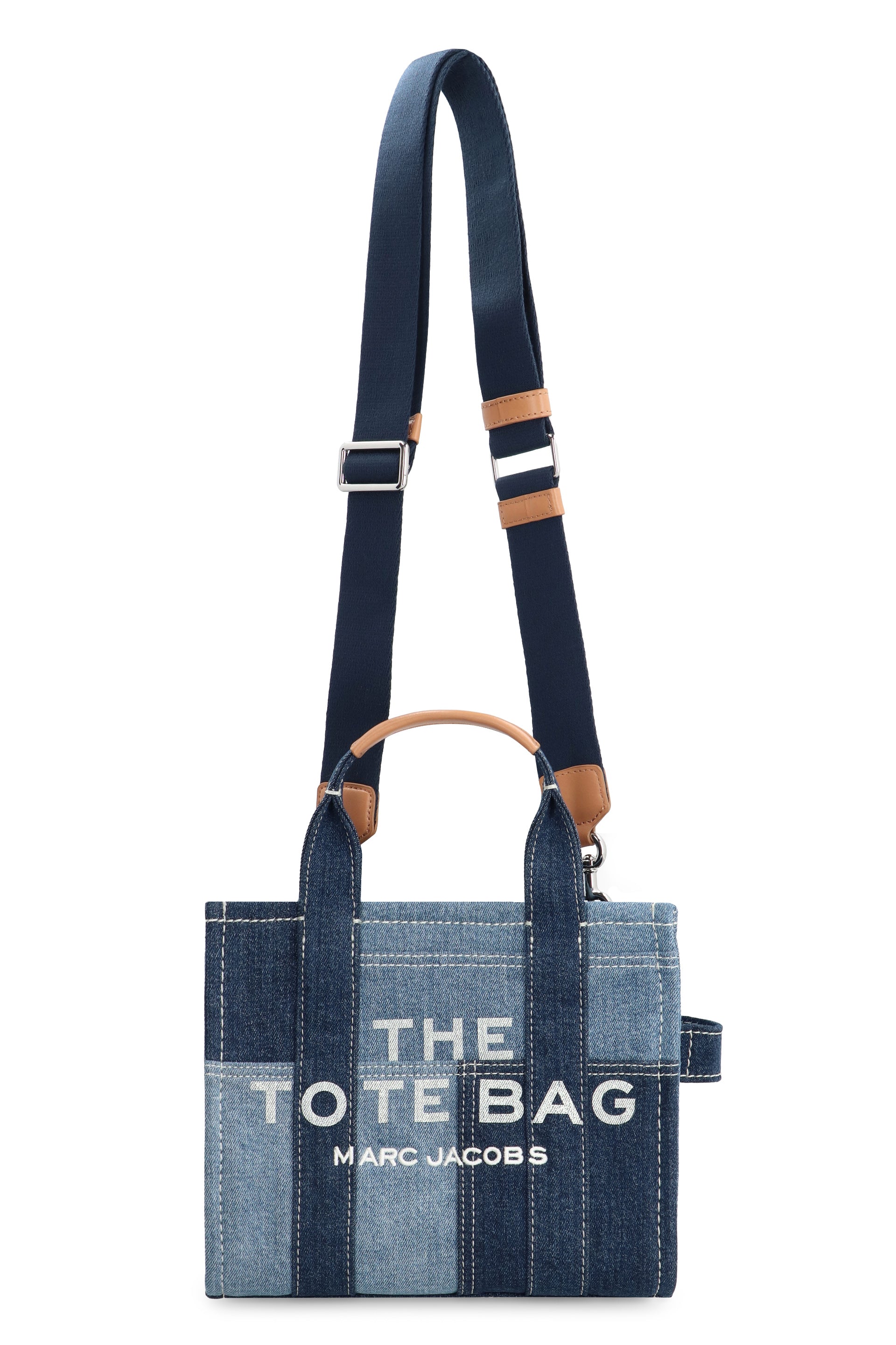 MARC JACOBS Denim Small Tote Handbag