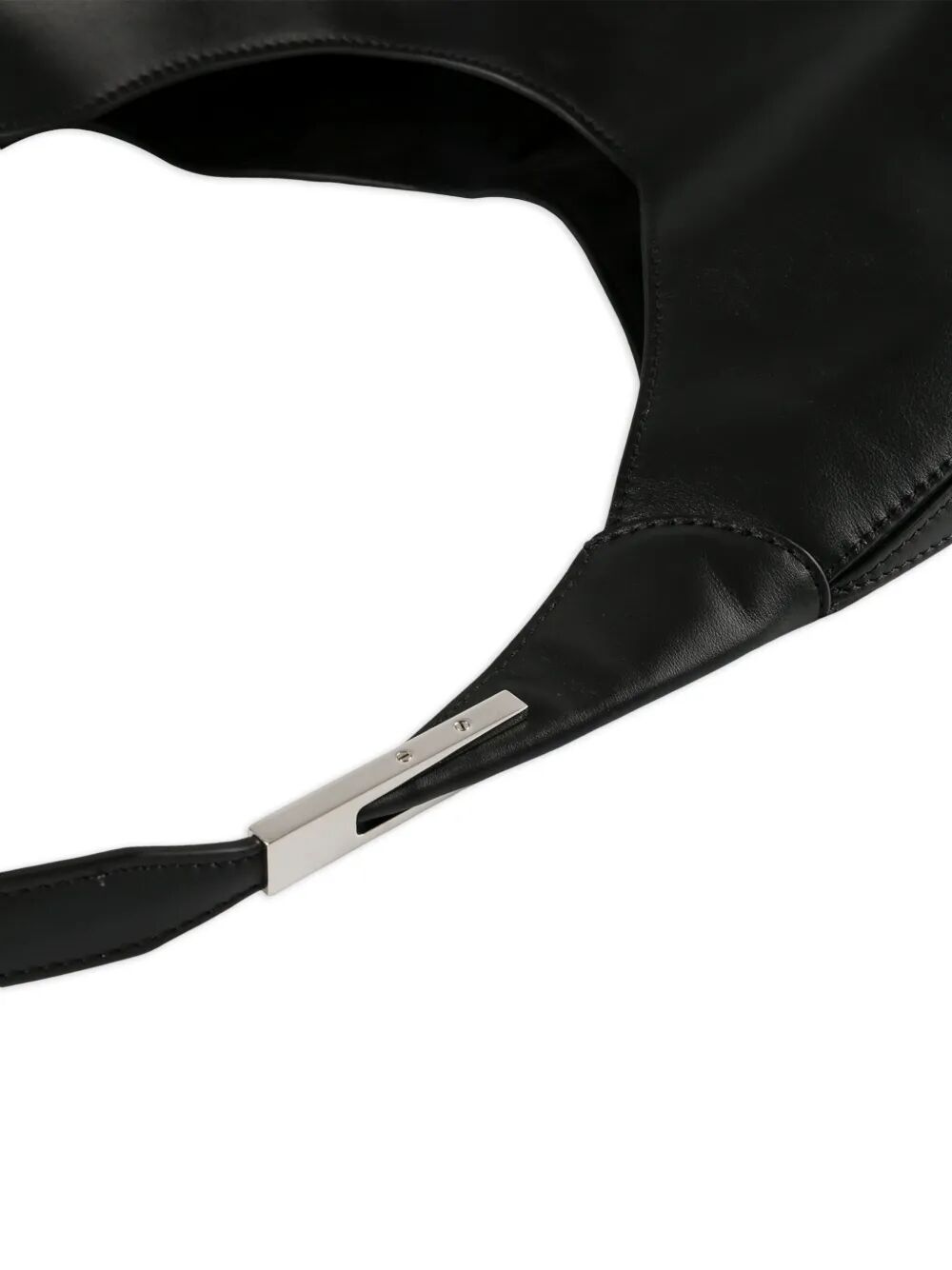 SAVETTE The Florence Mini Hobo Handbag in Smooth 100% Leather