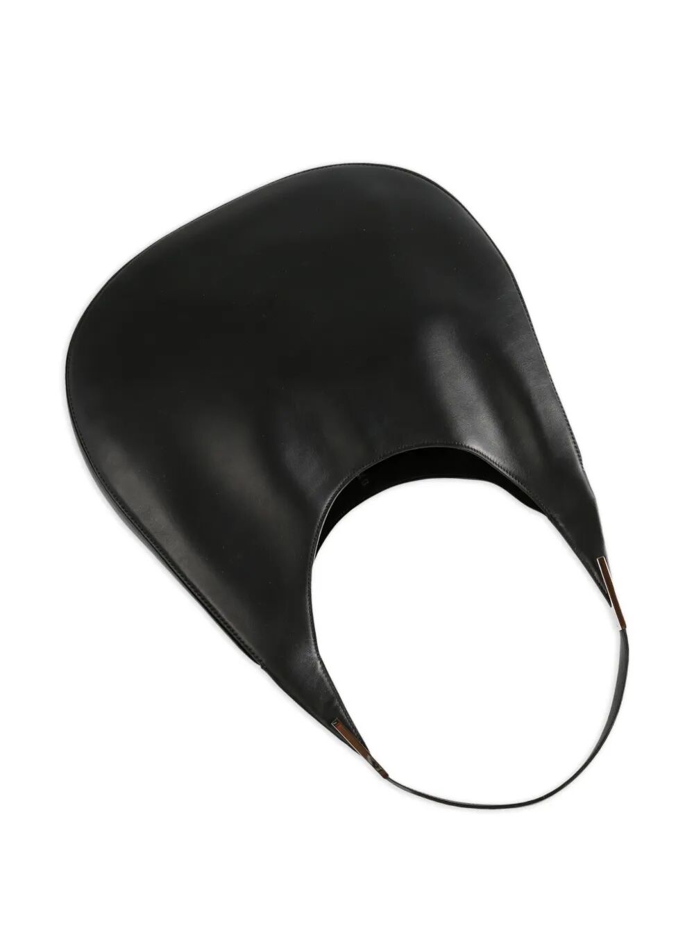 SAVETTE The Florence Mini Hobo Handbag in Smooth 100% Leather